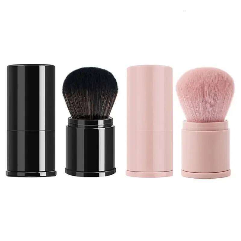 Quality Portable Mini Retractable Blush Soft Loose Powder Foundation Brush lti Functional Nail Beauty Makeup Tool X250828