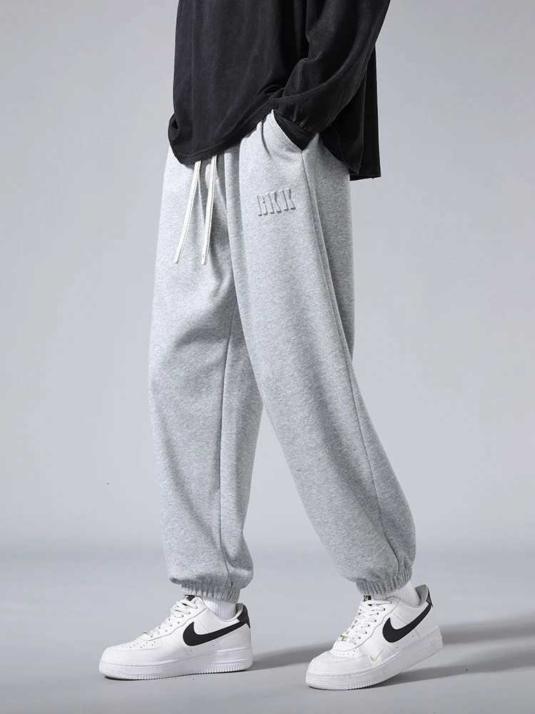 Mens Jogger CottonPolyester Sweatpants Big Size 8XL 7XL 6XL Sports Baggy Pants with Drawstring Hip Hop Loose Harem Trousers X250828