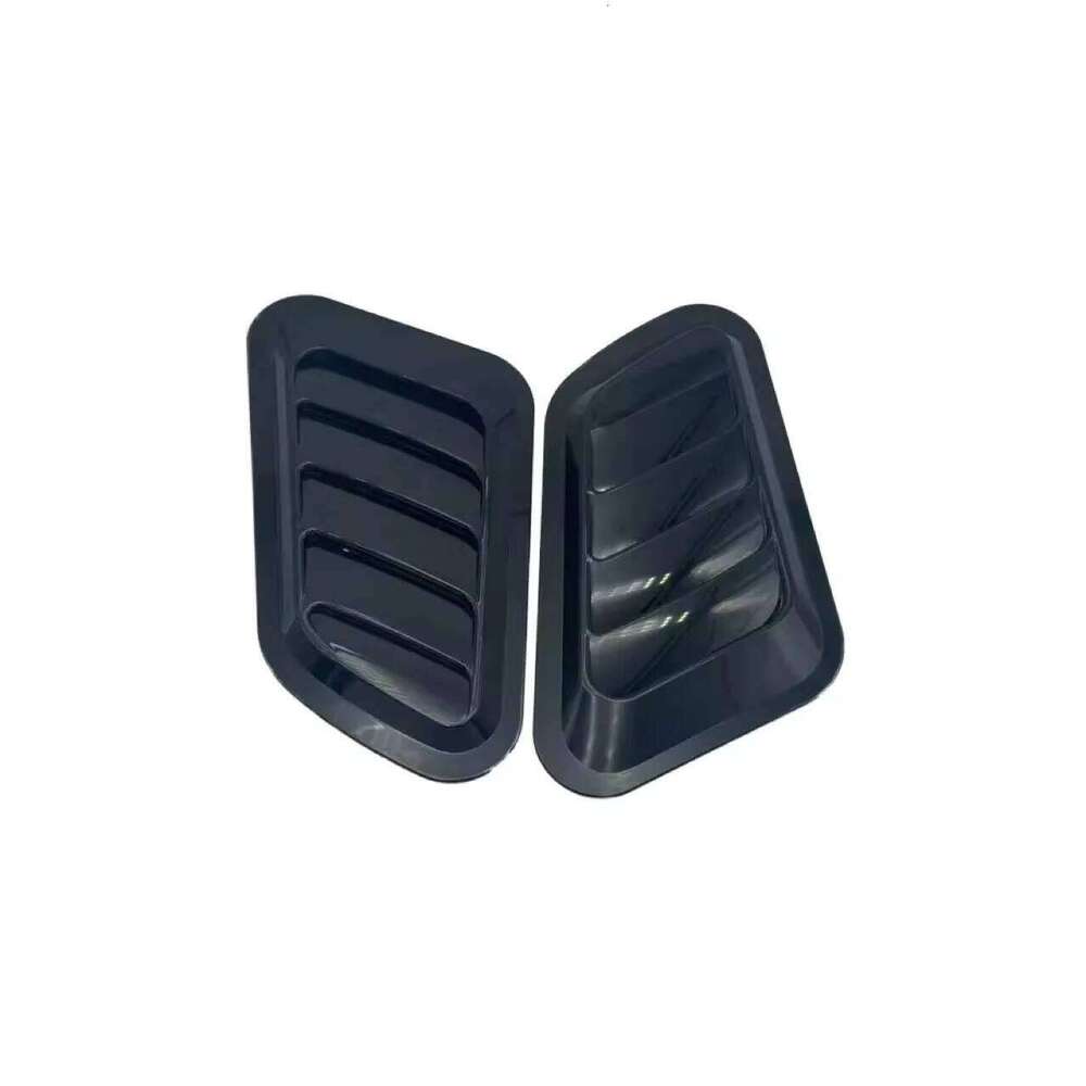 Cross-Border Applicable Carbon Fiber Inlet hine Modified Exterior Accessories Decorative Hood Fake Air Outlet for-NO02