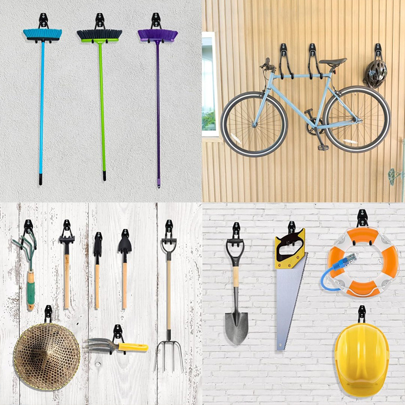 Wholesale Lot 12-PC Heavy Duty Garage Hook Sets, High Demand Double Arm Storage Hooks for DIY & Hardware Stores Heavy Duty Double