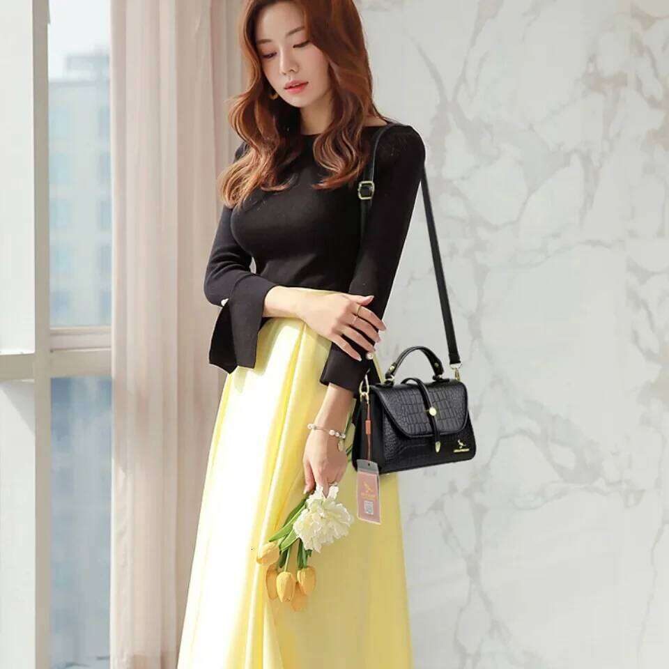 Premium Leather Crossbody For Women Female Shoulder Messenger Bags Designer Handbags And Purses