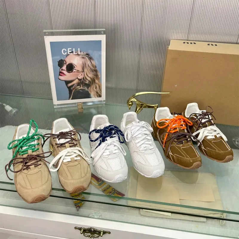 Designer Canvas Casual shoes leather sneakers Low Heel flats Knot Loafers Women Running irregularity Matte Canvas Running Casual shoes 35-44nna2