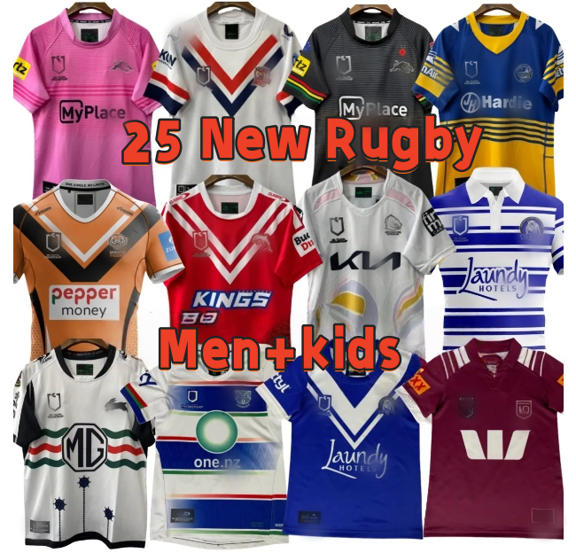 25 26 NRL new warrior Rugby Jerseys 25 26 wild horserwild horse knight rabbit eel Football Shirts men+ kids.323