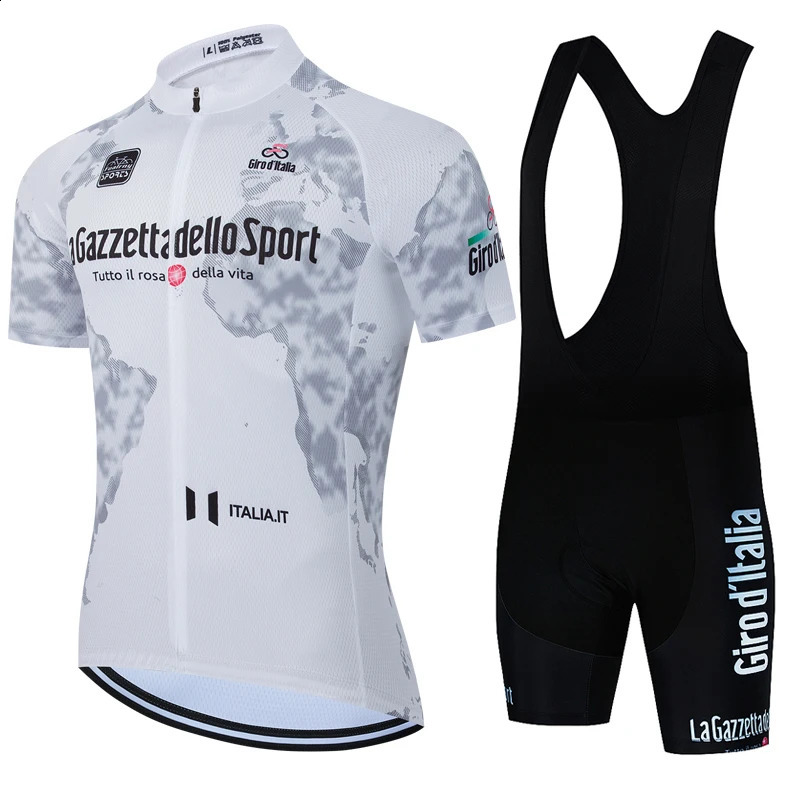 Italy Tour DITALIA Team Cycling Sets Man Blue Bike Uniform Summer Cycling Jersey Set Road Bicycle Jerseys MTB Bicycle Wear 250820