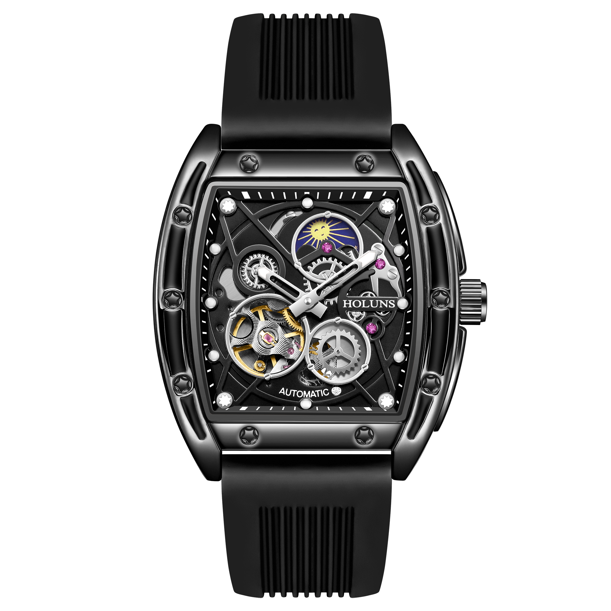 Watch Designer Men's Fully Automatic Mechanical/Stainless Steel ST9 Strap Sapphire Watch Watch