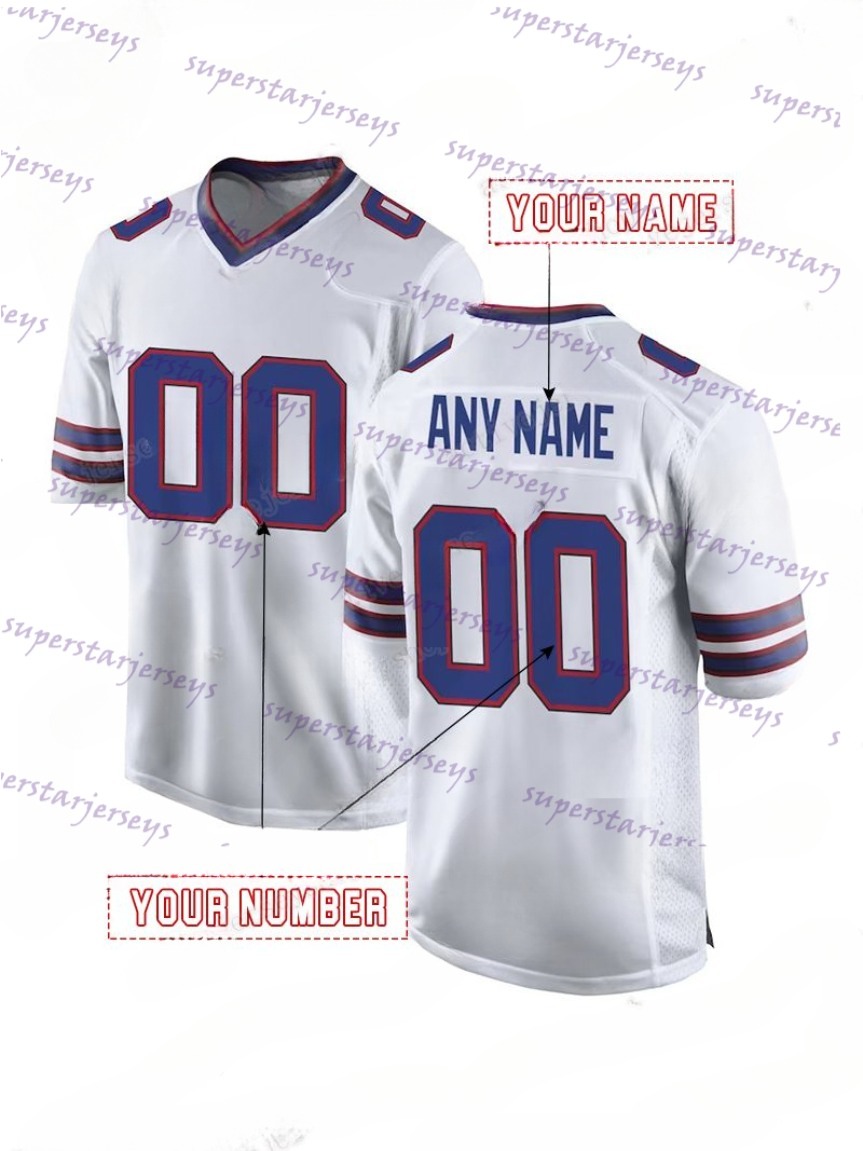 2025 Rivalries Football Jerseys Josh 17 Allen Joey Bosa Gabriel Davis Miller James Cook Terrel Bernard Rasul Douglas Dawson Stitched Mens Womens Youth