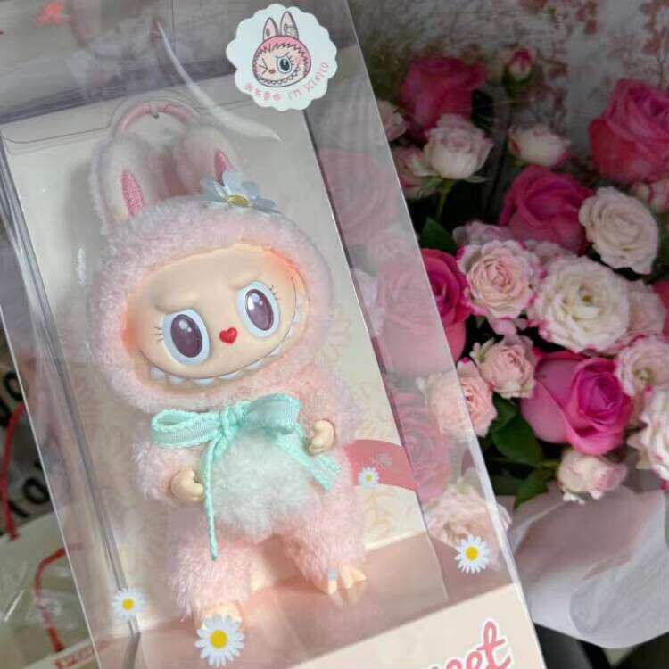 38Cm Mokoko Close To Sweet Vinly Plush Toy Labubu Doll Sweet Series V1 In Stock