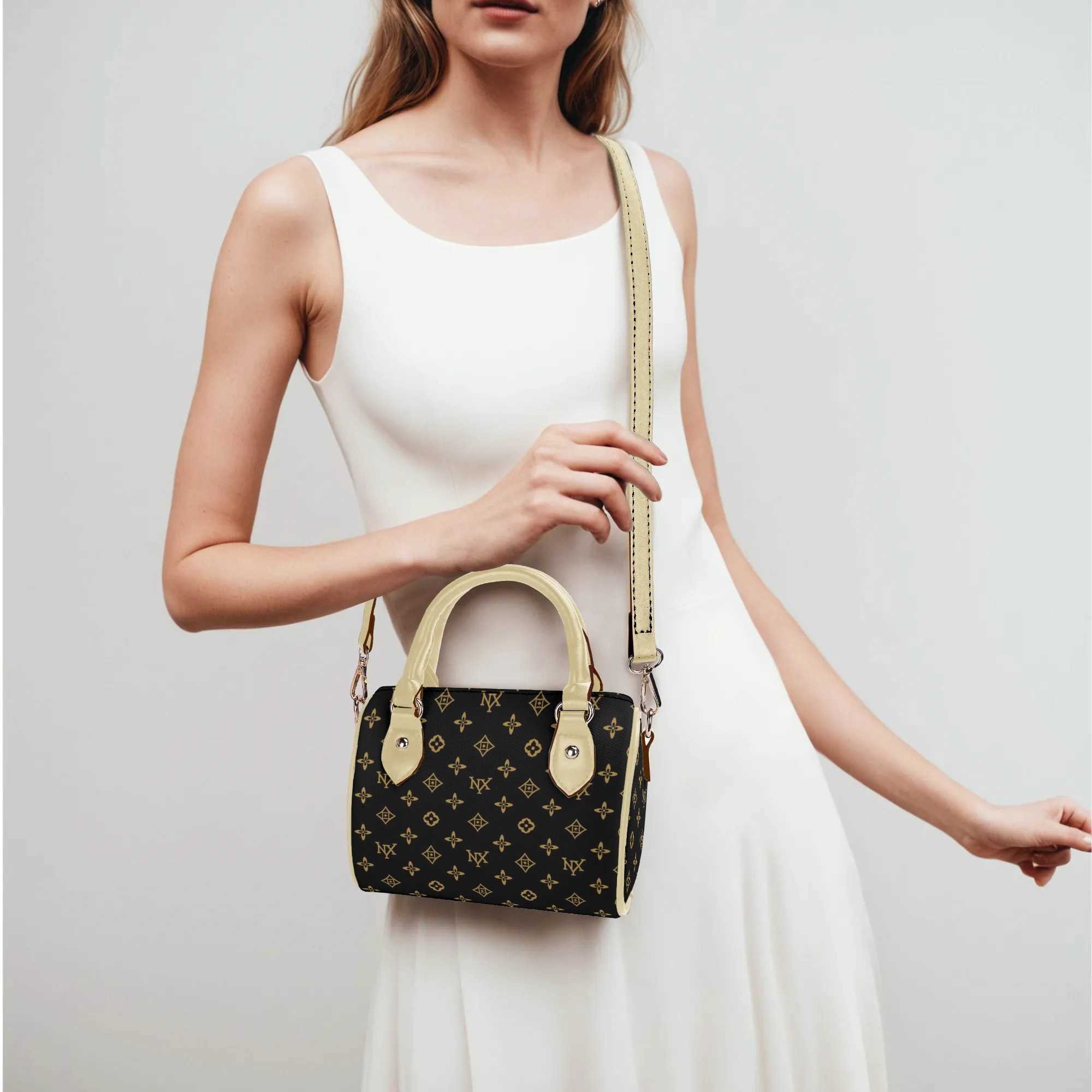 Ladies' Mini Pillow Handbag Women's Printed fashion Crossbody Shopping Tote Two Types Of Shoulder Straps Messengers Purses 250829