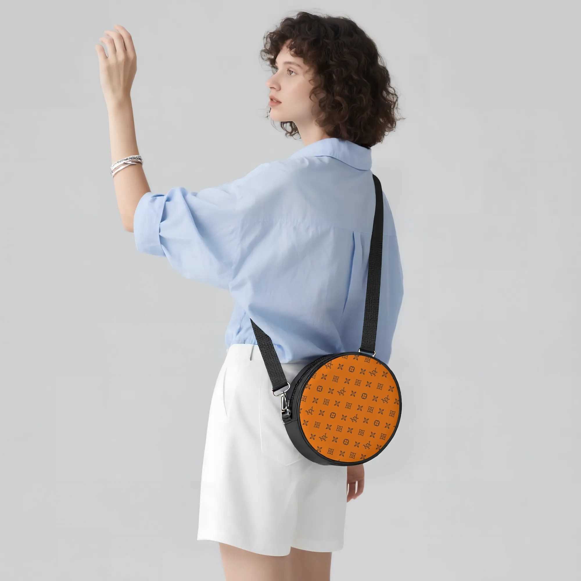 Crossbody Bag Featuring Circular Bag Original Handbags Women Brand Strap Fashion Single Messengers Purses 250829