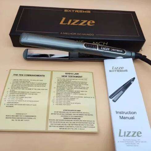 Lizze Large Panel High Temperature Salon Barber Straightener Hair Ply 480 Degrees Fahrenheit