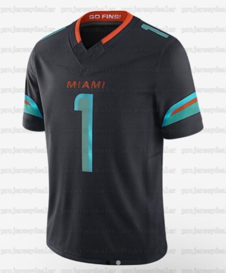 Jaylen Waddle Custom Football 2025 Rivalries Jersey Tua Tagovailoa De'Von Achane Tyreek Hill Jordyn Brooks Dodson Jaelan Phillips Bradley Chubb