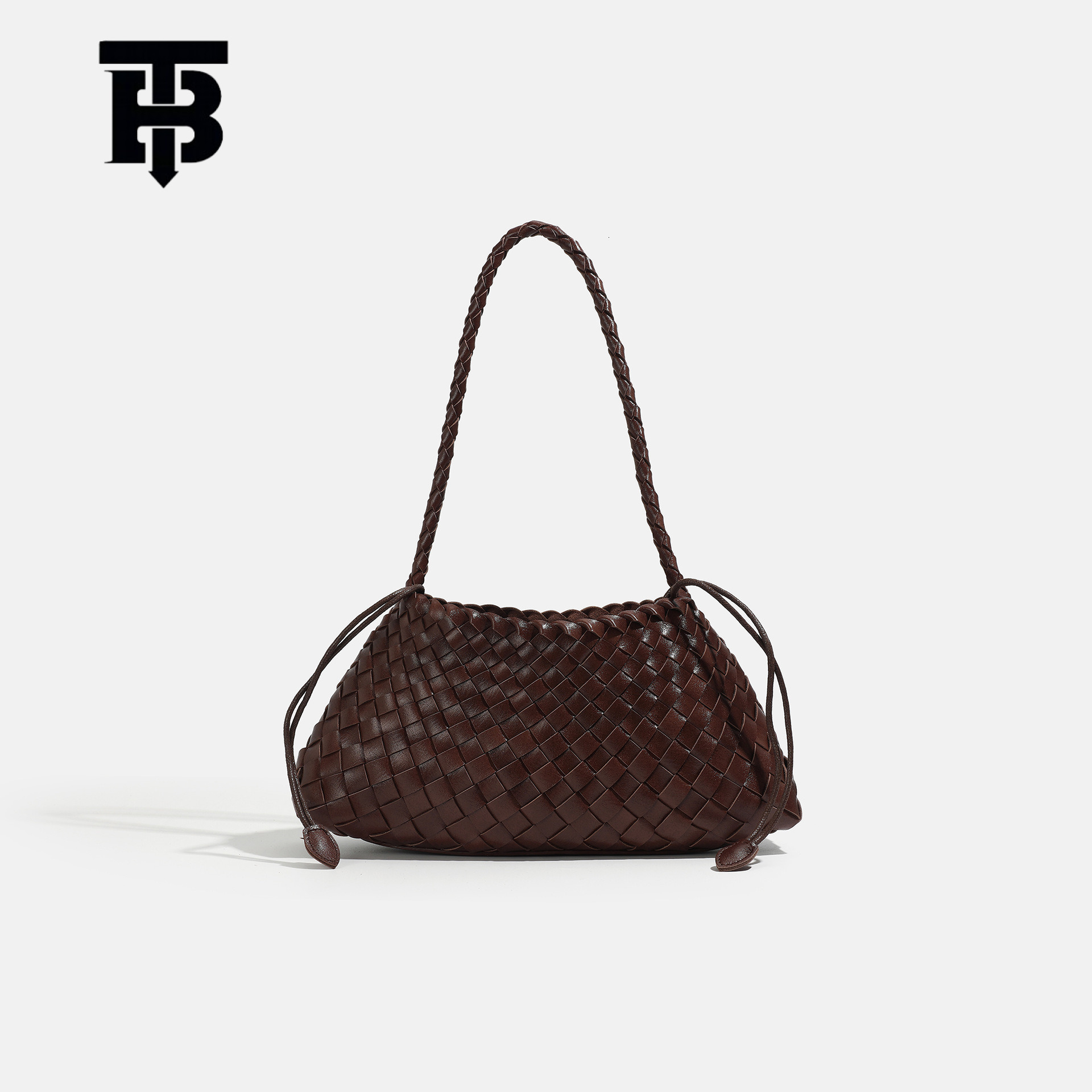 TB BHULAMTE Designer's Hand-woven Underarm Women's Bag 2025 New Luxury Bag, High-end Multi-functional Retro Handheld Shoulder Bag