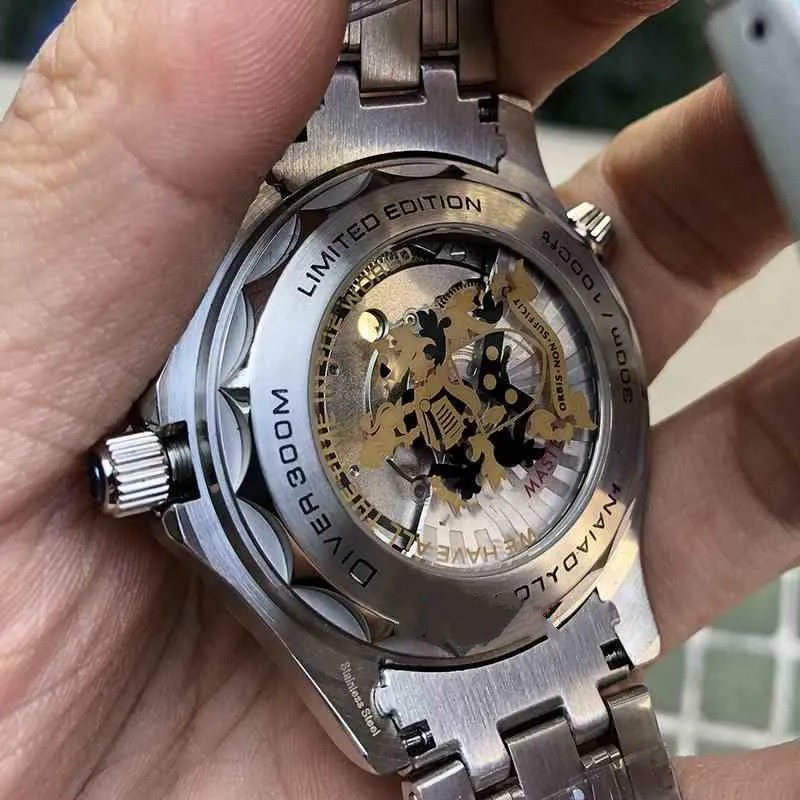 Hot sales Mens Watches For Men Professional Sea Diver Watch Automatic Movement 42mm Ceramic Bezel Master Waterproof Watches