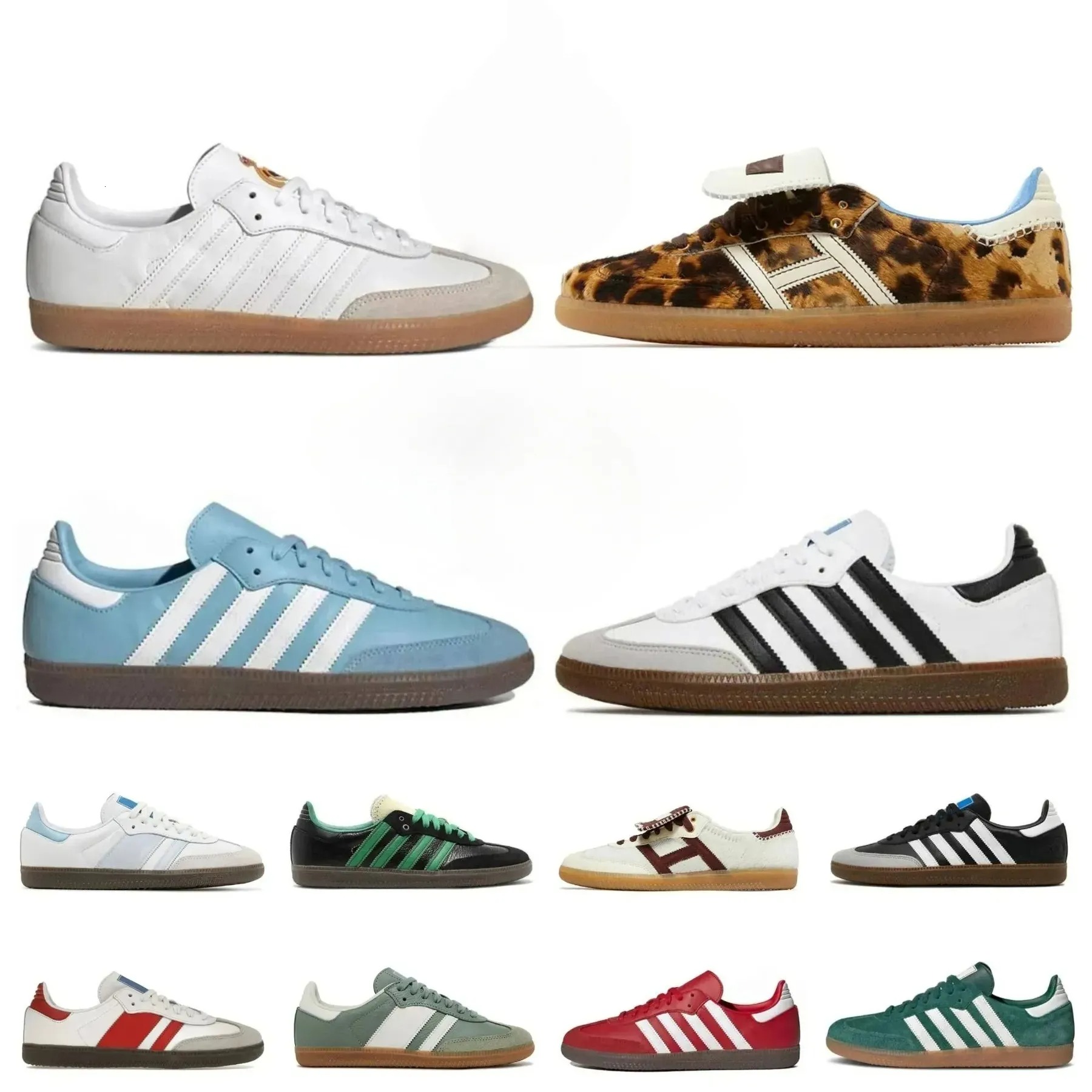 Trainers Designer Shoes Men Women Casual Shoe Suede Pony Green Light Blue Silk Red Pink White Black Gum hiking shoe Sneakers designer shoes