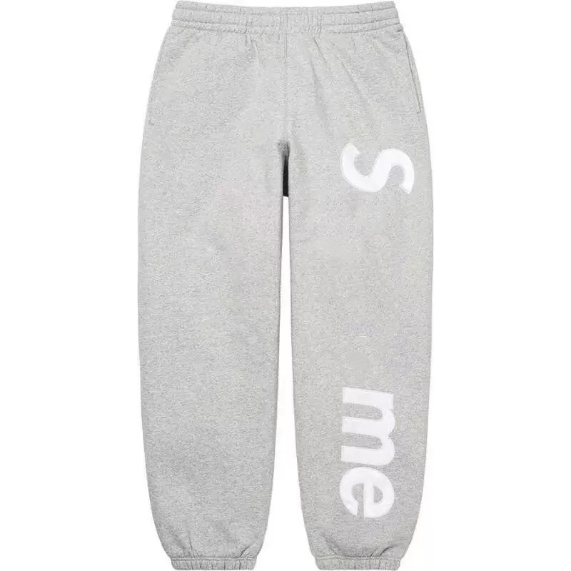 designer sweatpants Mens Casual Pants American street brand Satin Applique high quality women Tracksuits fashion pant Hop cargo pants for men joggers