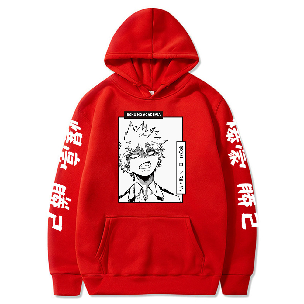 My Hero Academia Printed Casual Creative Hoodie for Men and Women - EE718-L22