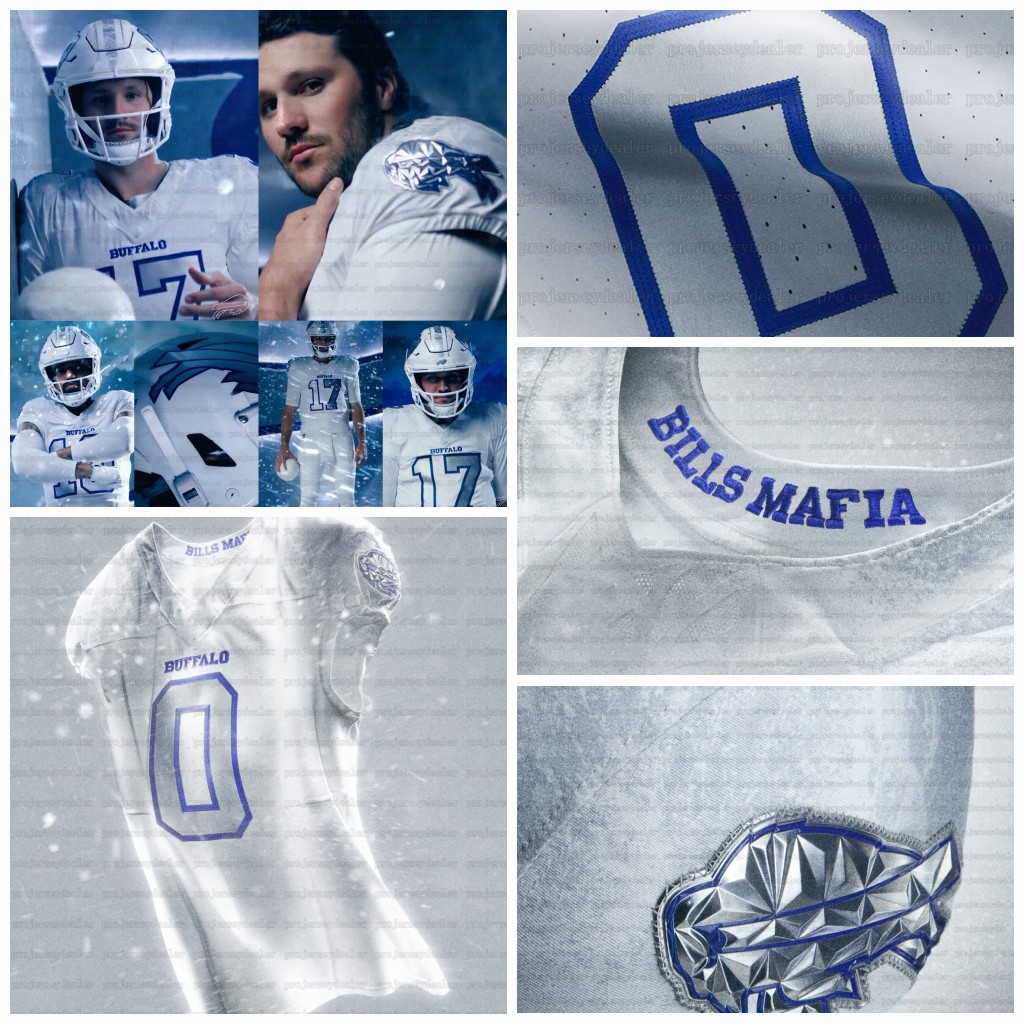 Josh 17 Allen 2025 Rivalries Football Joey Bosa Bill Jerseys Terrel Bernard Rasul Douglas Dawson Knox Milano Dalton Kincaid Gregory Rousseau Joshua Palmer