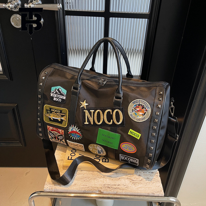 TB BHULAMTE Designer Retro 2025 Waterproof Travel Bag For Men Large Capacity Business Travel Luxury Bag Handbag Lightweight Sports And Fitness Storage