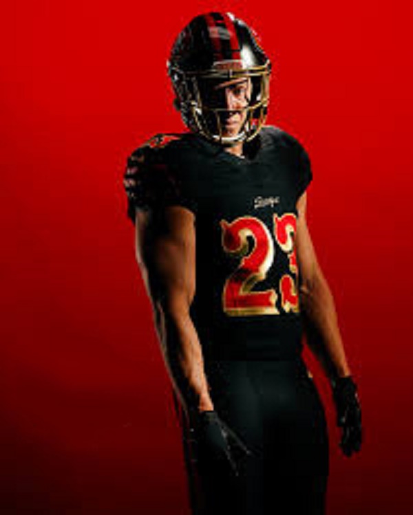Custom Football 2025 Rivalries Jerseys Brock Purdy George Kittle Fred Warner Christian McCaffrey Mac Jones Deommodore Lenoir