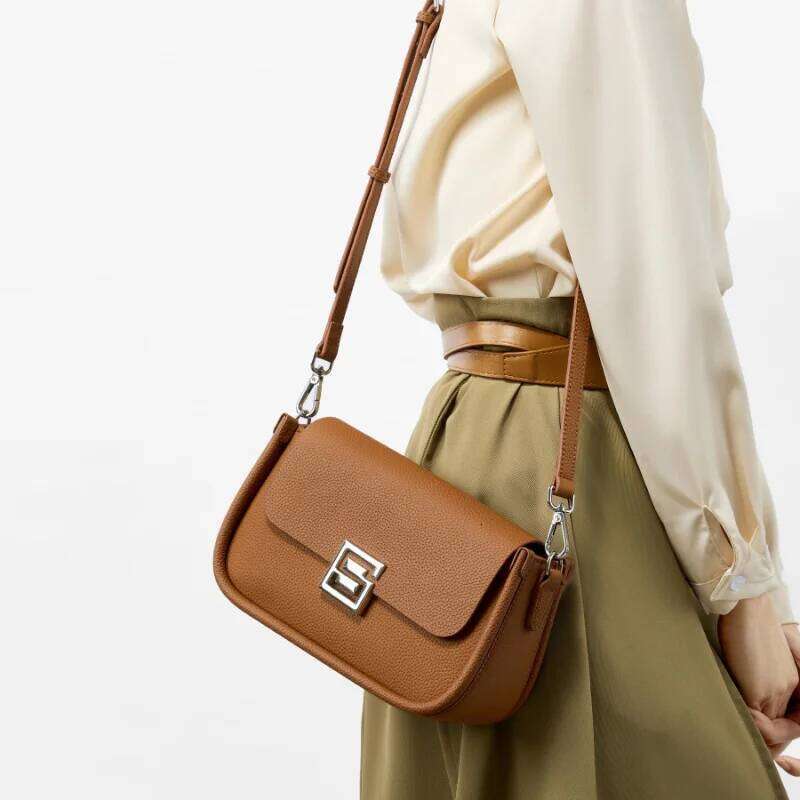 Designer Women's 2025 New Genuine Leather Women Shoulder Bag High Quality Cowhide Crossbody Square Bags 3009