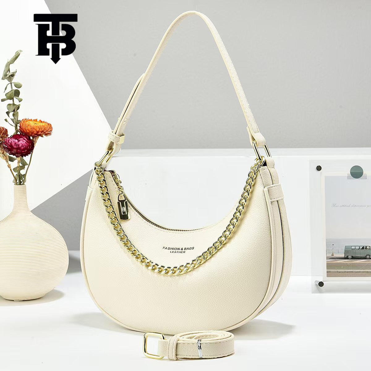 TB BHULAMTE New Minimalist Designer Women's Shoulder Bag Elegant Korean Crossbody Bag Luxurious Chain Handbag Fashion Makeup Bag Free Shipping