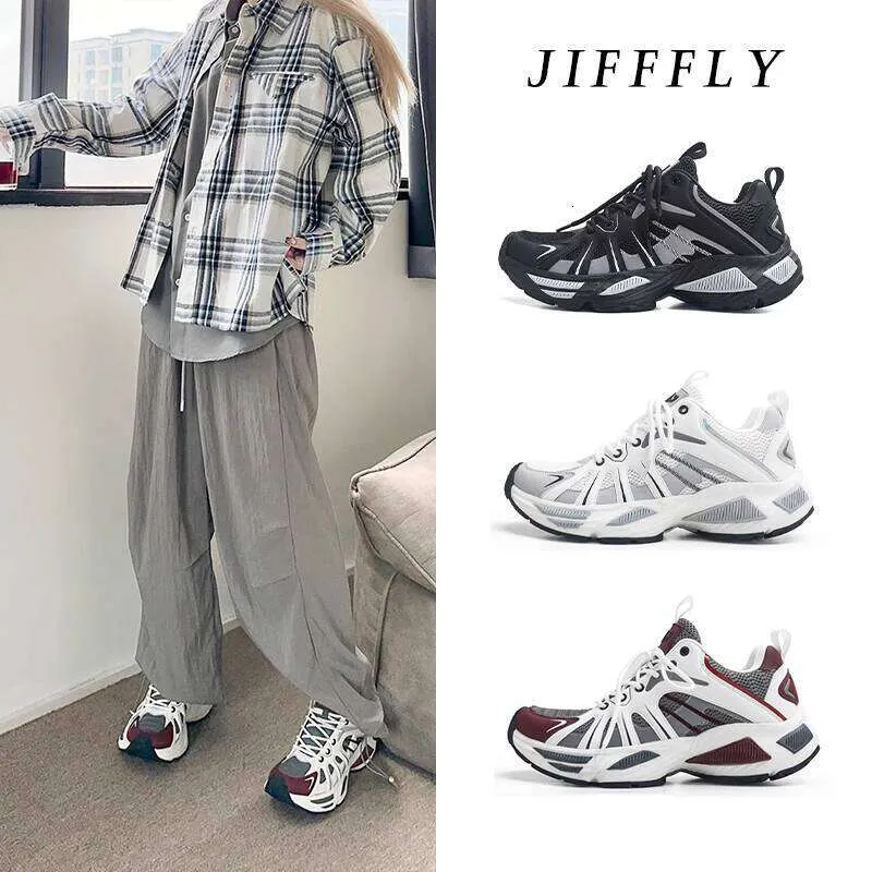 Free shipping Dad Women 2025 New Summer Thick Sole Height Increasing Super Stylish Ins Trend Free shipping Versatile Casual Sports designer Shoes for Men