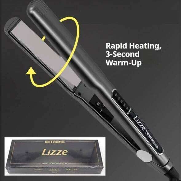 Lizze Large Panel High Temperature Salon Barber Straightener Hair Ply 480 Degrees Fahrenheit