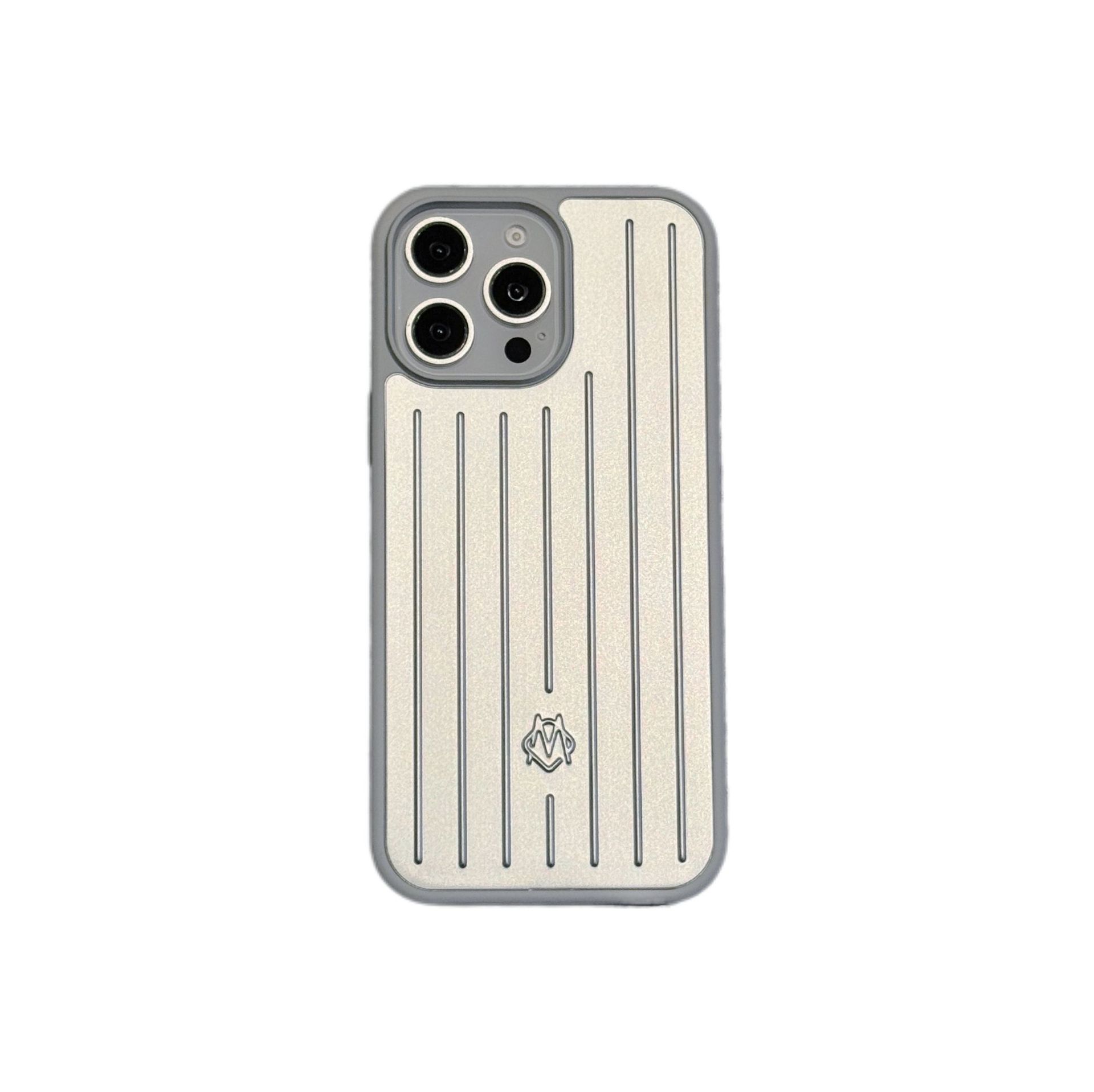 NEW 2025 Top-quality Suitcase Designer Fashion Phone Case for Apple iPhone 16 Pro Max 15 14 Polycarbonate Aluminum Alloy MagSafe Weave Back Cover Coqu