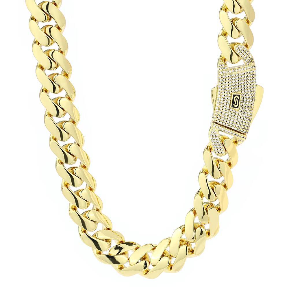 Trendsetting Unisex S925 Cuban Pendant Jewelry - Elegant Design Meets Strength