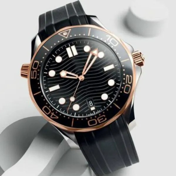 Hot sales Mens Watches For Men Professional Sea Diver Watch Automatic Movement 42mm Ceramic Bezel Master Waterproof Watches
