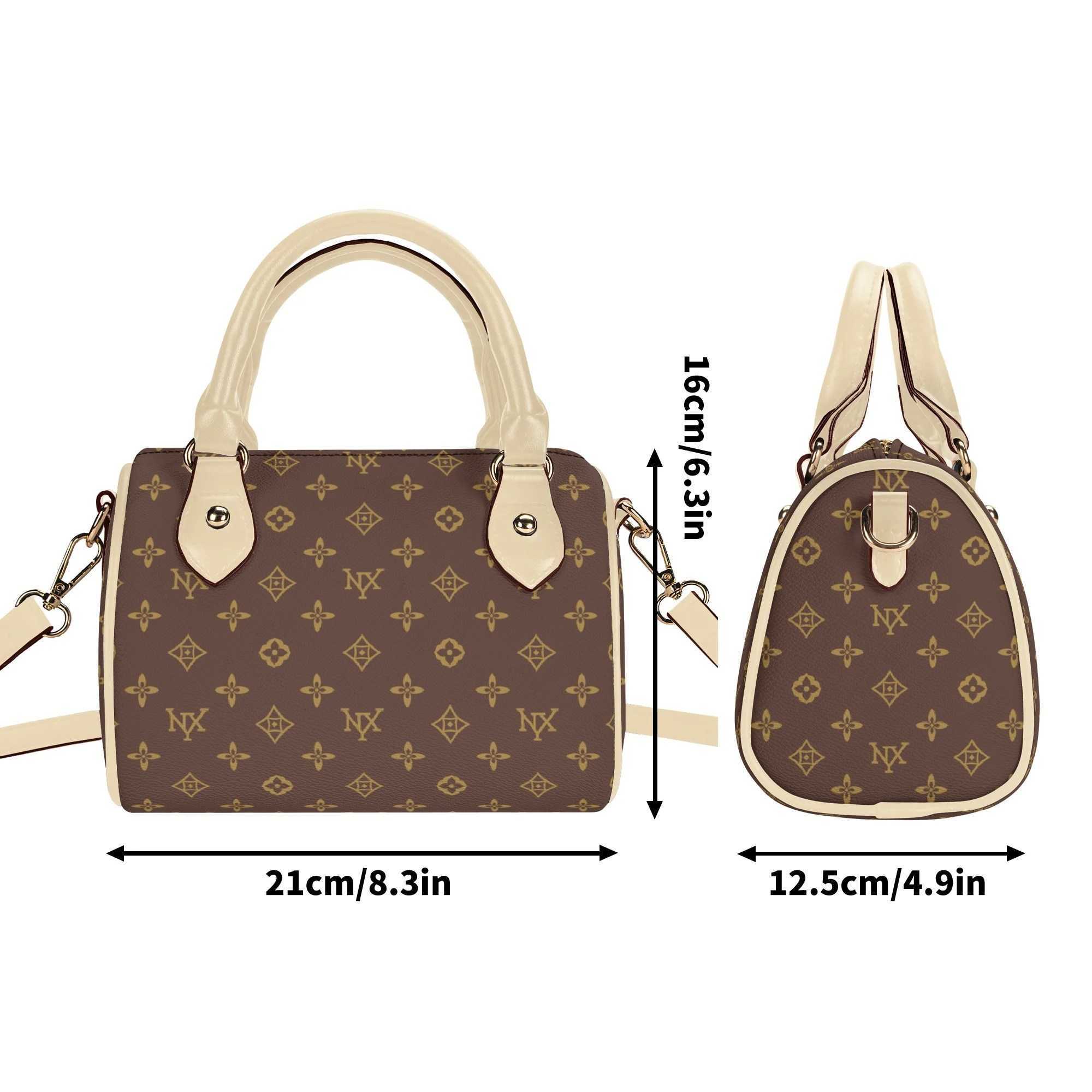 Ladies' Mini Pillow Handbag Women's Printed Crossbody Shopping Tote Two Types Of Shoulder Straps Messengers Purses 250829
