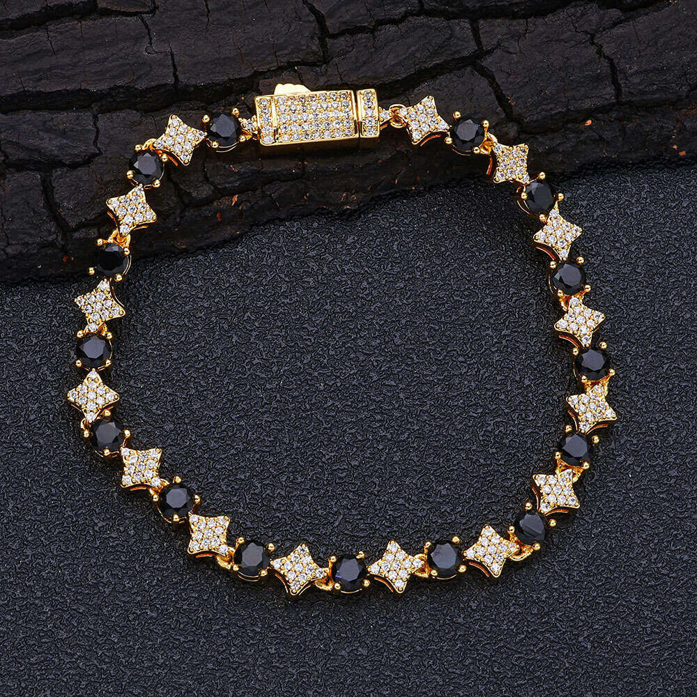 Bracelet Designer women tennis bracelets Luxury jewelry men creative Cuban chain Copper plated with 18K gold Cubic zirconia inlay Holiday and vacation