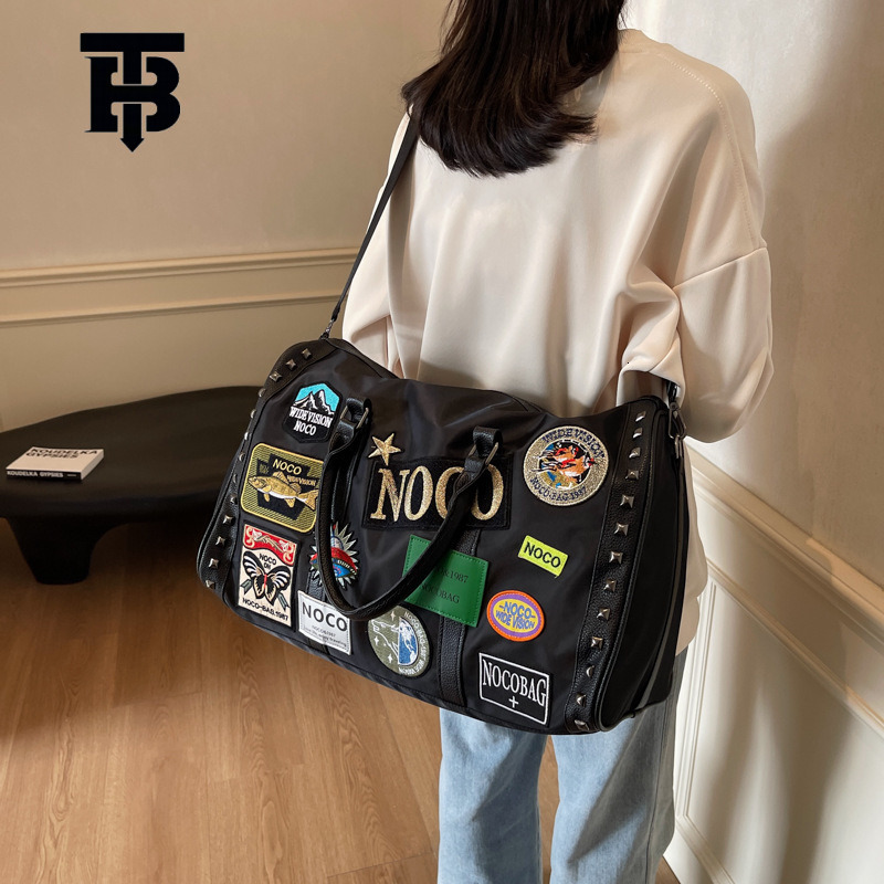 TB BHULAMTE Designer Retro 2025 Waterproof Travel Bag For Men Large Capacity Business Travel Luxury Bag Handbag Lightweight Sports And Fitness Storage