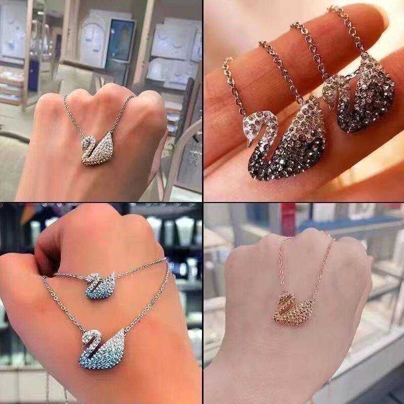 Swarovksi Necklace Designer Necklace Jewelry The Swarvski Necklace Made Of Crystal Elements And Features A HighQuality Collarbone Chain Cbf