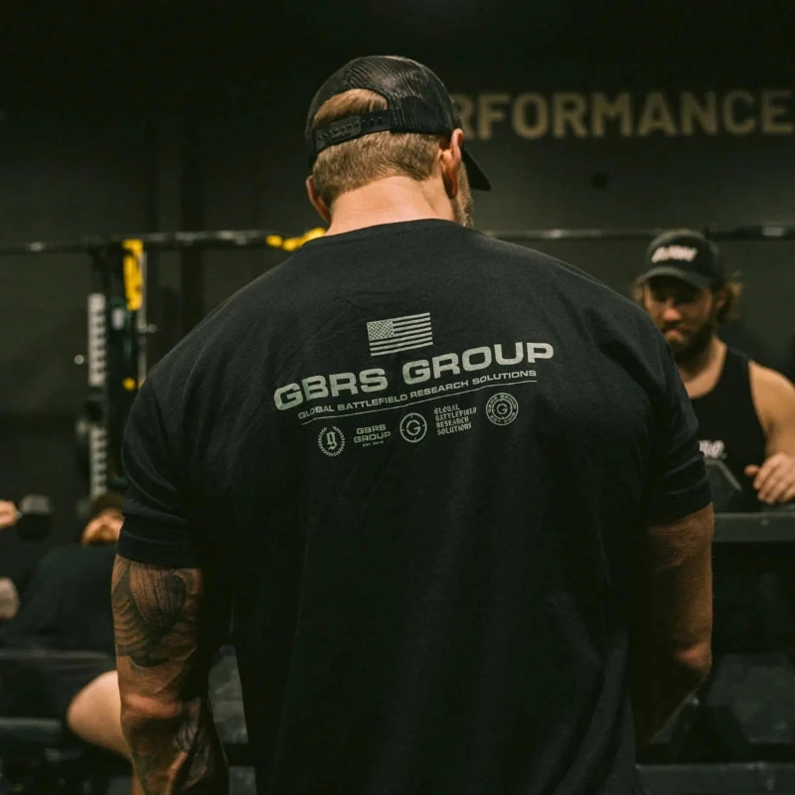 2025 Summer The GBRS Group Wears Aggressive T Shirts Gym Sports Theme Printed Shortsleeved Cotton Tshirt Unseix y250828