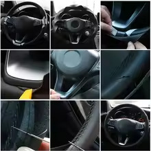Car Steering Wheel Cover For Nissan Teana Altima X-Trail QASHQAI Rogue Customize DIY Steering Wrap Microfiber Leather