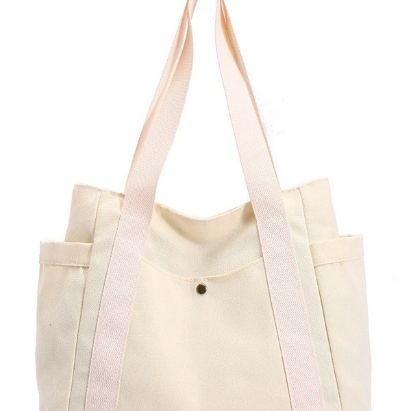 2025 autumn new large capacity canvas handbag lightweight niche design simple commuting bag designer shoulder bag women's bag canvas bag