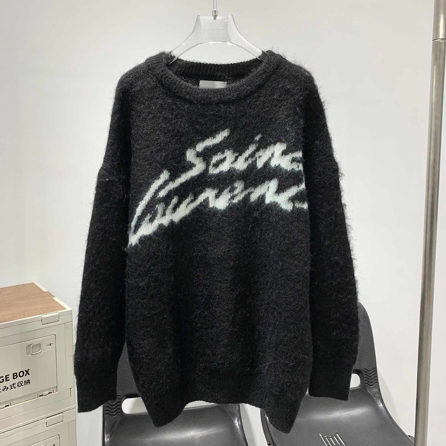 Designer sweater fashion Mens sweater pull shirts winter Men Women high street knit jumper Hoodie knitted sweat sweatshirts Winter Clothes Plus size S-XL 04