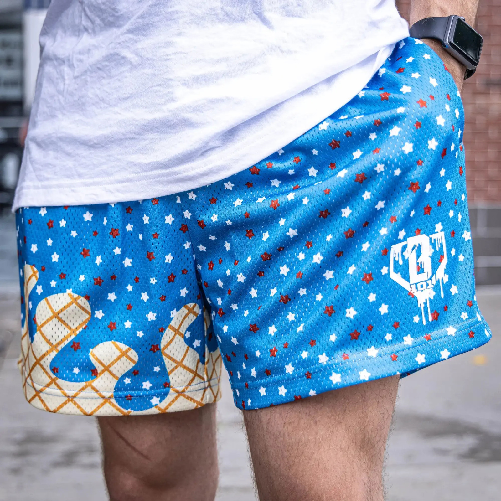 Multiple Fresh Flavors Ice Cream Shorts Mens Baseball Lifestyle 101 Breathable Quick Dry Flexible Casual Beach 250828