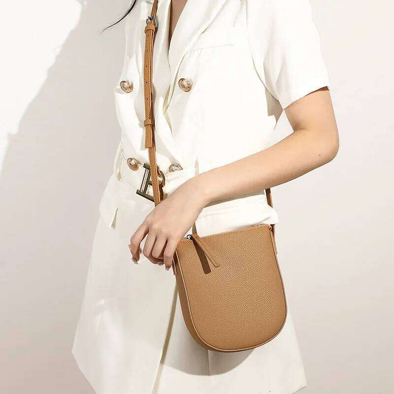 Women Female Mobile Shoulder Bag Lady Cross Body Messenger S Fashion Simplicity Versatile Mini Split Leather Purse