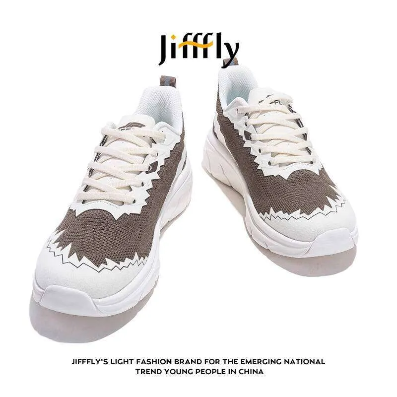 Jifffly free shipping Men's Sneakers Summer New Ultra-light Versatile Thick-soled Height-increasing Shock-absorbing Casual Running Shoes dh536724