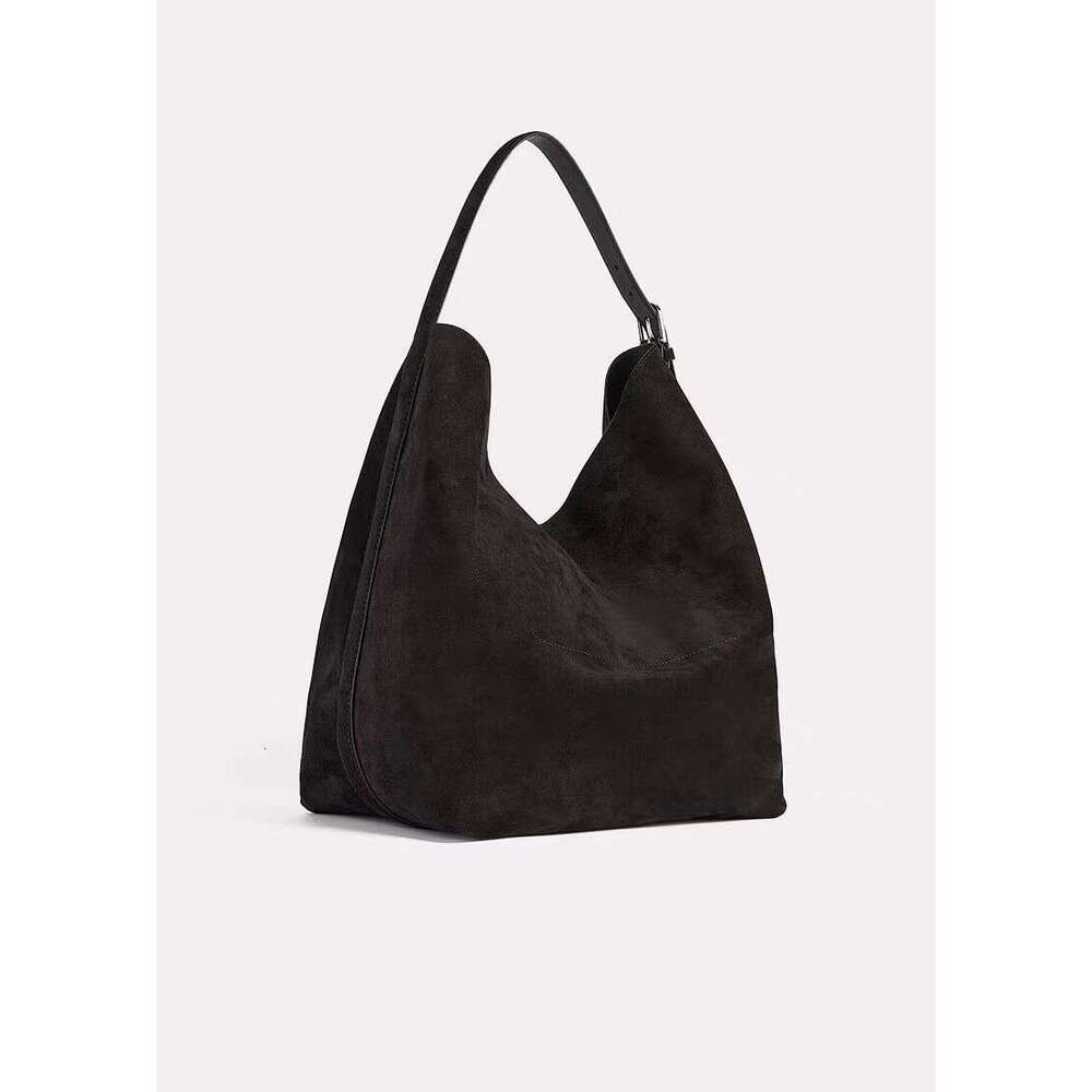 Designer Bag Tote Bag Shoulder Bag Niche Design Suede Matte Cowhide Bucket New Genuine Leather Commuter Women S Large Capacity Tote Bag