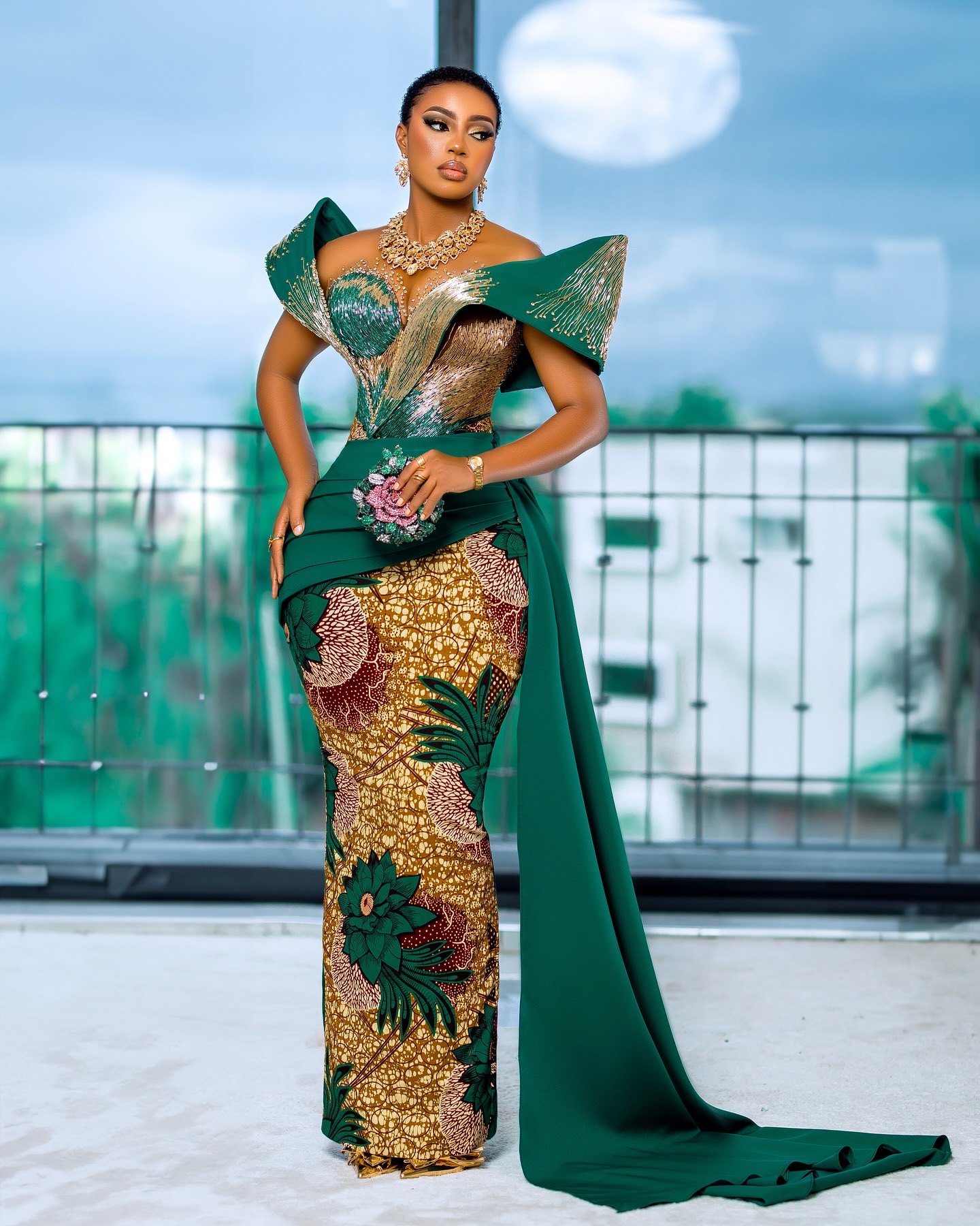 Aso Ebi Hunter Green Sheath Prom Dress 2025 Beaded Crystals African Evening Formal Party Birthday Dresses Robe De Sorrie Reception Gowns For Special O