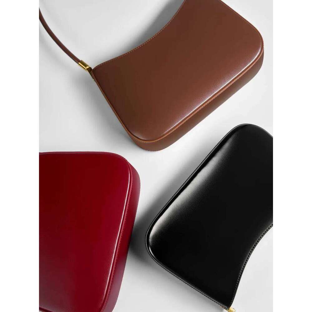 New Niche Women's Handbag Genuine Leather Baguette 2025 Design French Underarm Shoulder Vintage Armpit Bag