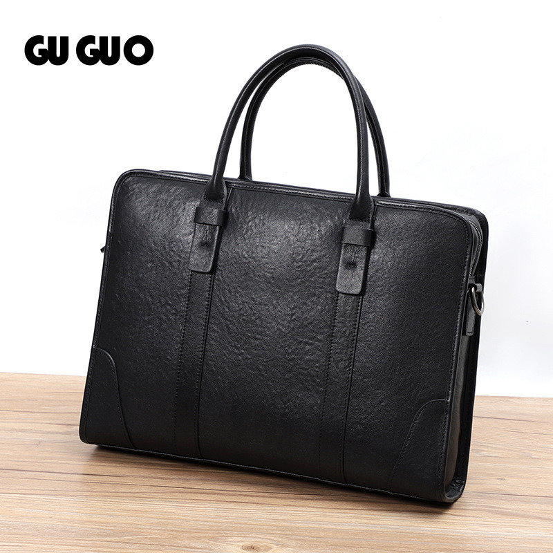 Free Shipping New Designer Bag 2025 New Genuine Leather Men's Handbag Top Layer Cowhide Men's Single Shoulder Crossbody Bag Fashion Briefcas