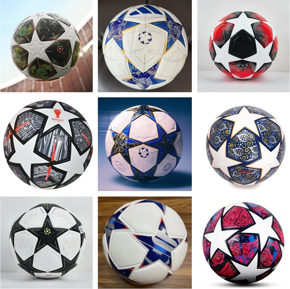 25 26 European champion Soccer ball size 5 Final KYIV PU balls granules slip-resistant football
