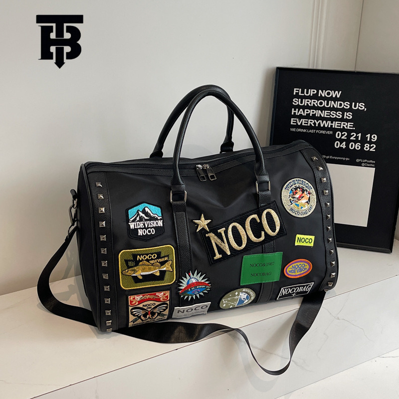 TB BHULAMTE Designer Retro 2025 Waterproof Travel Bag For Men Large Capacity Business Travel Luxury Bag Handbag Lightweight Sports And Fitness Storage