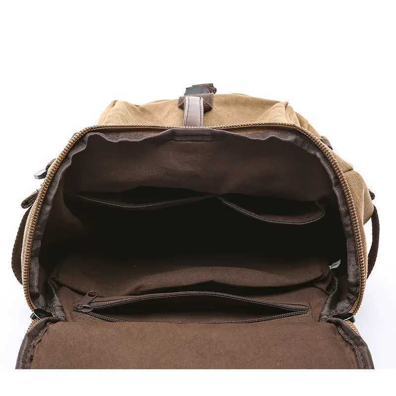 Mens Luggage Backpack Canvas Travel Bags Large Capacity Luggage Bags Weekend Bags Travel MenLarge capacity Duffel H250828