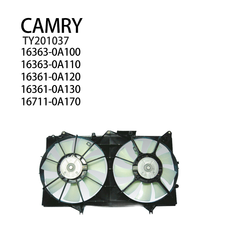 TOYOTA Durable Electric Fan Motor 16363-0A100 16363-0A110 16361-0A120 16361-0A130 16711-0A170 CAMRY Minimum order quantity 4 pieces