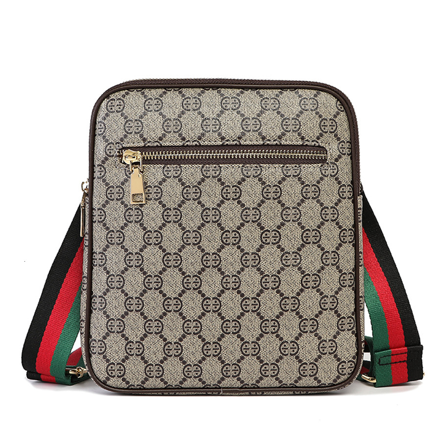 Free shipping designer bag 2025 popular business leisure luxury men's chest bag Korean men's shoulder sloping fashion backpack wholesale